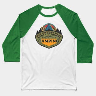 Outdoor camping Baseball T-Shirt